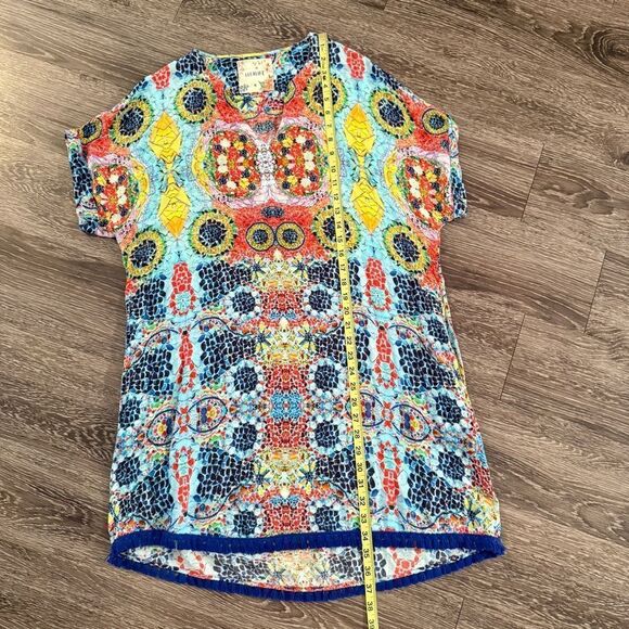 Lulalife Rayon Fringe Dress Beach Cover Up - Picture 8 of 10